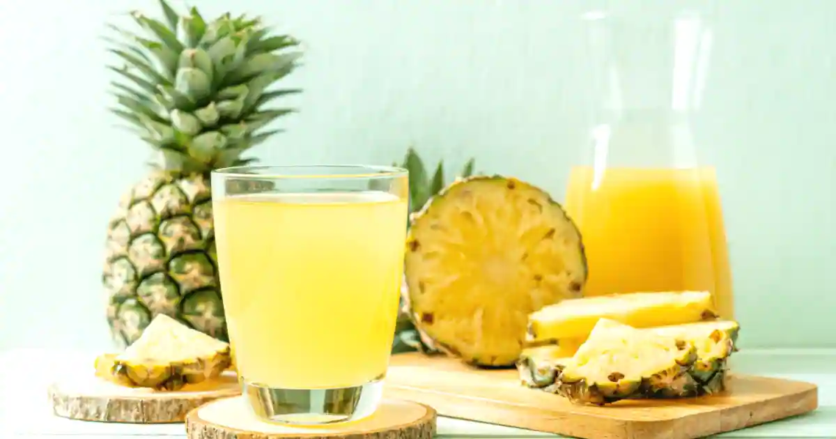 Is pineapple juice a healthy drink? 6-Nutrition Information Health benefits of  Pineapple-