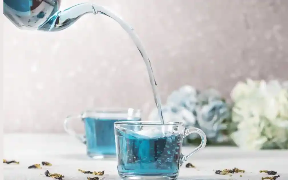 Blue Earl Grey Tea