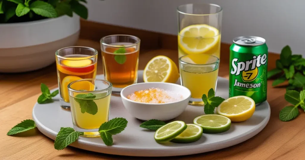 Green tea shot ingredient