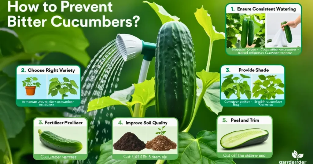 How to Prevent Bitter Cucumbers?